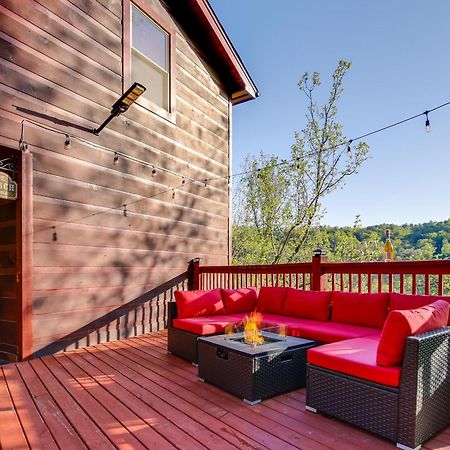 Pigeon Forge Cabin Sauna, Saltwater Pool And Views! Севьервилл Экстерьер фото