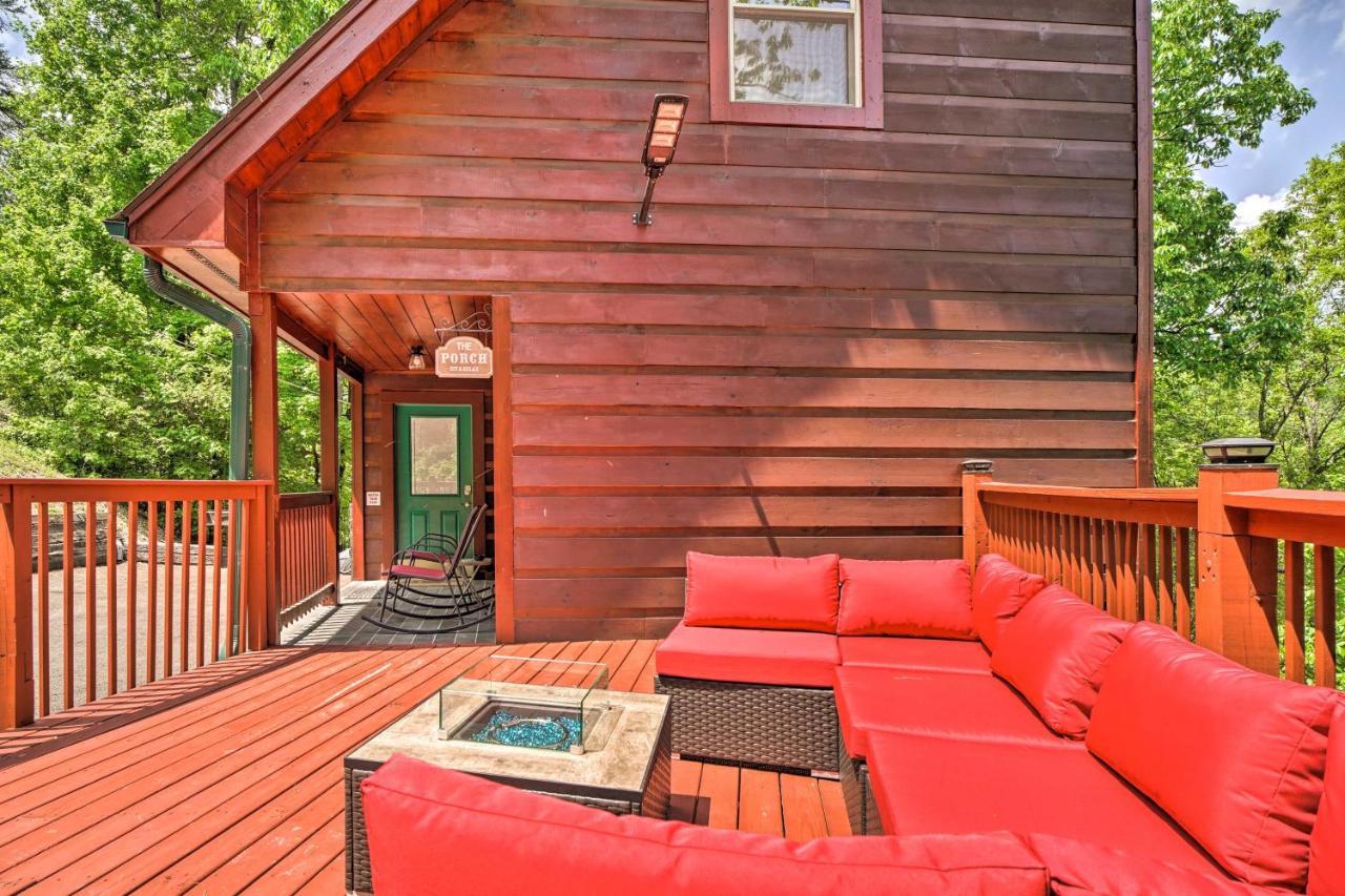 Pigeon Forge Cabin Sauna, Saltwater Pool And Views! Севьервилл Экстерьер фото